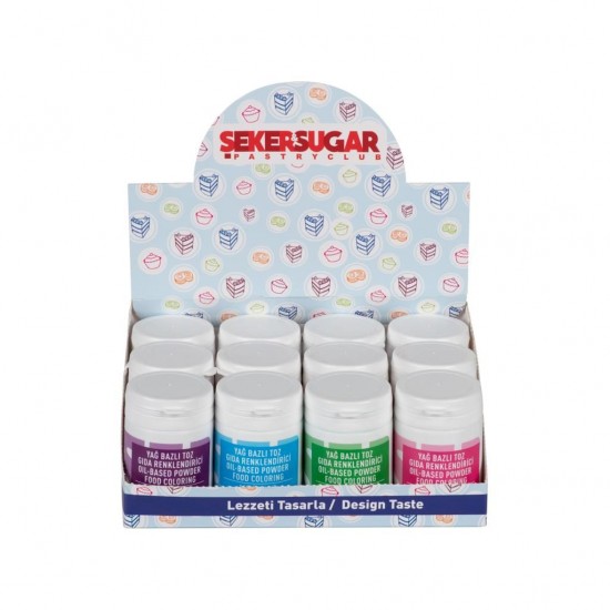 Şeker Sugar Yağ Bazlı Toz Gıda Boyası