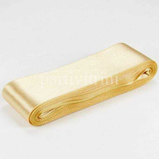 Somon Renk Saten Kurdela 5 Cm. X 10 Metre