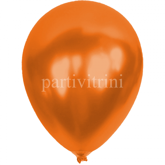 Turuncu Metalik Balon 100'lü