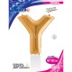 Y Harf Grabo Altın Folyo Balon 102 cm