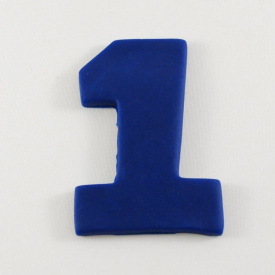 1 Rakamı Şeklinde Metal Kurabiye Kalıbı 8.5 Cm