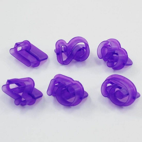 Plastik Harf Ve Rakam Kalıp Seti 2.5 Cm