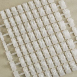 Kurabiye Kaşesi Harf Ve Rakam Baskı Seti