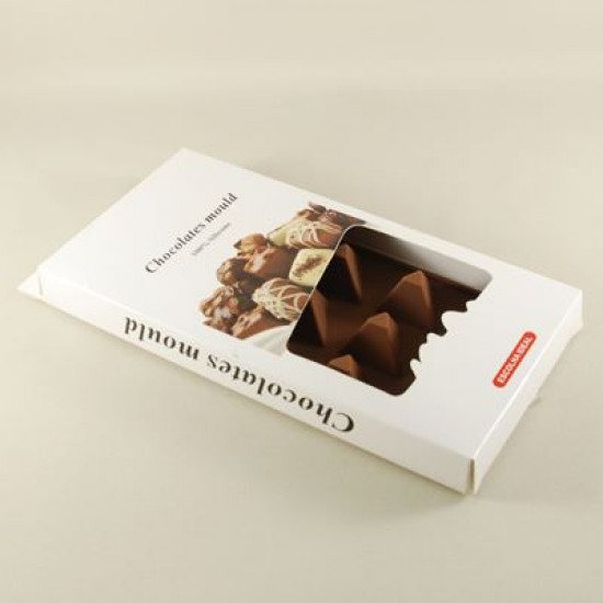 Üçgen Piramit Çikolata Kalıbı - Sabun Kalıbı