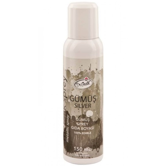 Dr Gusto Metalik Sprey Gıda Boyası 150 Ml Dr Gusto Metalik Sprey Gıda Boyası 150 Ml