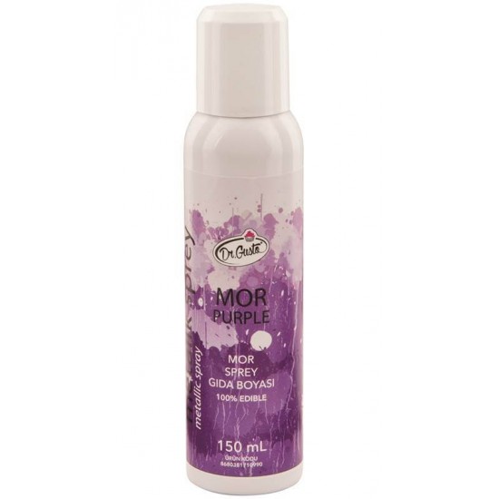 Dr Gusto Metalik Sprey Gıda Boyası 150 Ml Dr Gusto Metalik Sprey Gıda Boyası 150 Ml