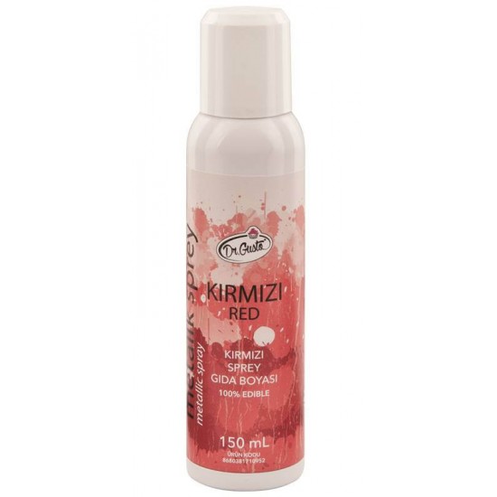 Dr Gusto Metalik Sprey Gıda Boyası 150 Ml Dr Gusto Metalik Sprey Gıda Boyası 150 Ml