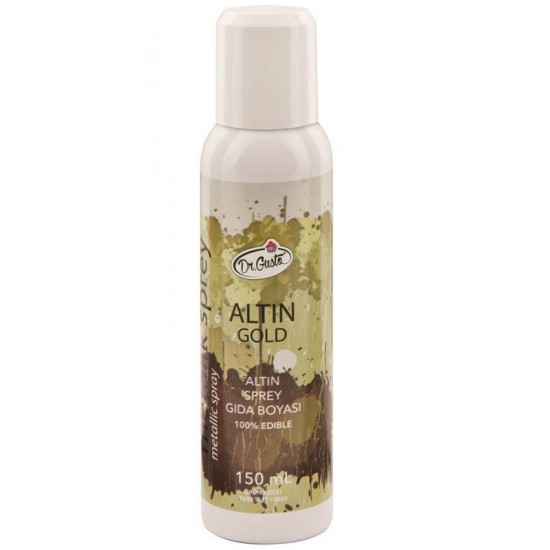 Dr Gusto Metalik Sprey Gıda Boyası 150 Ml Dr Gusto Metalik Sprey Gıda Boyası 150 Ml