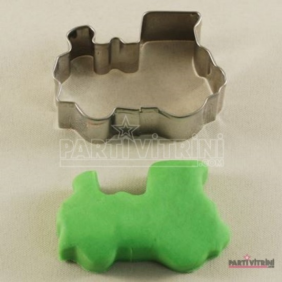 Tren Lokomotifi Şeklinde Kurabiye Kalıbı 6.5 Cm