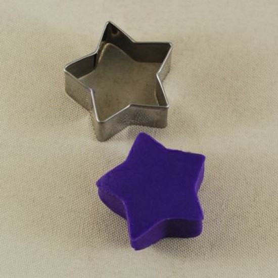 Yıldız Şeklinde 3 Boy Kurabiye Kalıbı 1.5 - 3.5 - 5.5 Cm