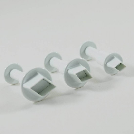 Baklava Dilimi Şeklinde Basmalı Kalıp Kopat Seti 3 Boy