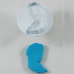 Frozen Prenses Elsa Basmalı Kalıp Kopat Seti 3 Boy