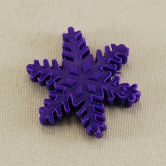 Kar Tanesi Şeklinde Basmalı Kalıp Kopat Seti 3 Boy