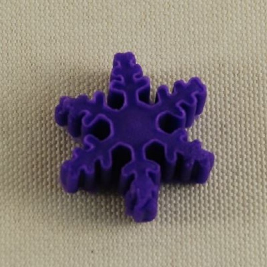 Küçük Kar Tanesi Şeklinde Basmalı Kalıp Kopat Seti 3 Boy