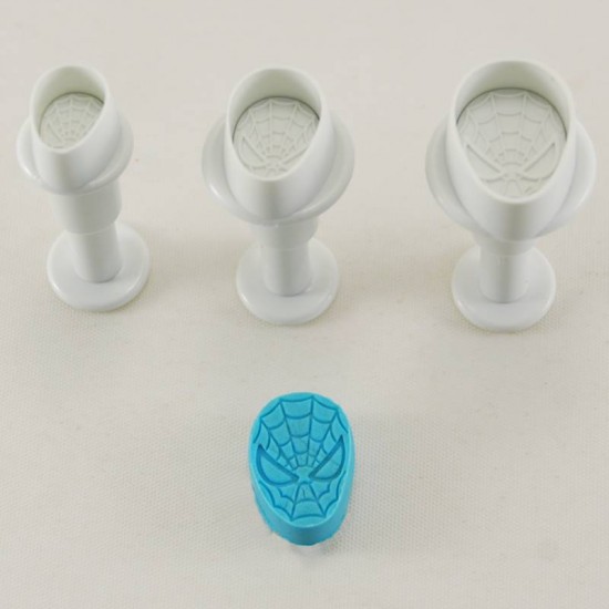 Örümcek Adam ( Spiderman ) Basmalı Kalıp Kopat Seti 3 Boy