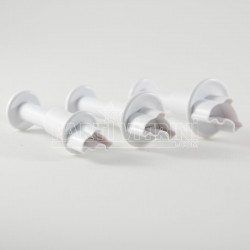 Yunus Balığı Şeklinde Basmalı Kalıp Kopat Seti 3 Boy