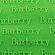 Burberry Yazı Desenli Akrilik Kalem Merdane 21 Cm
