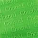 Chanel Yazı Desenli Akrilik Kalem Merdane 21 Cm