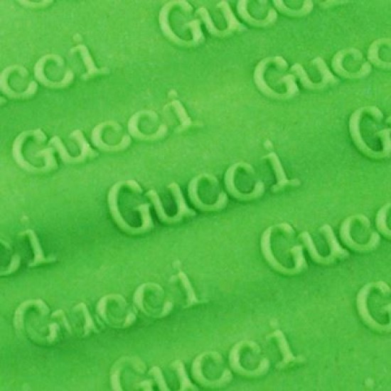 Gucci Yazı Desenli Akrilik Kalem Merdane 21 Cm