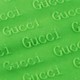 Gucci Yazı Desenli Akrilik Kalem Merdane 21 Cm