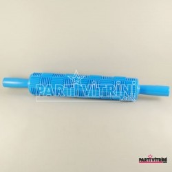 Hasır Sepet Desenli Şeker Hamuru İçin Mavi Merdane 39 Cm