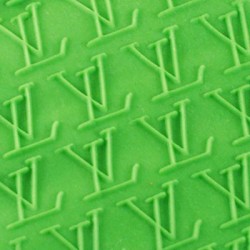 Louis Vuitton Yazı Desenli Akrilik Kalem Merdane 21 Cm