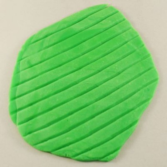 Spiral Desenli Şeker Hamuru İçin Beyaz Merdane 39 Cm