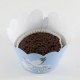 Hoşgeldin Bebek Mavi Cupcake Kenar Süsü 10 Adet