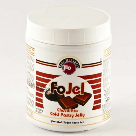 Fo Çikolata Aromalı Dekoratif Pasta Jeli 1 Kg Fo Çikolata Aromalı Dekoratif Pasta Jeli 1 Kg