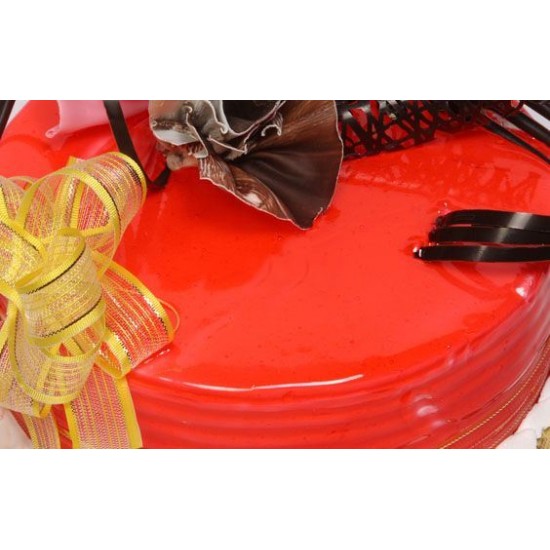 Fo Çilek Aromalı Dekoratif Pasta Jeli 1 Kg