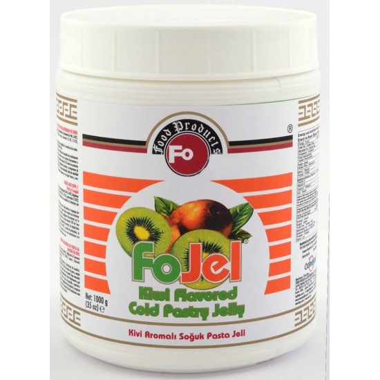 Fo Kivi Aromalı Dekoratif Pasta Jeli 1 Kg
