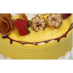 Fo Muz Aromalı Dekoratif Pasta Jeli 1 Kg Fo Muz Aromalı Dekoratif Pasta Jeli 1 Kg