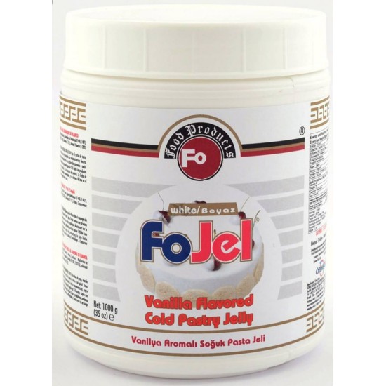 Fo Vanilya Aromalı Dekoratif Pasta Jeli 1 Kg Fo Vanilya Aromalı Dekoratif Pasta Jeli 1 Kg