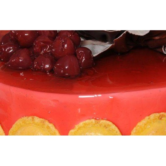 Fo Vişne Aromalı Dekoratif Pasta Jeli 1 Kg Fo Vişne Aromalı Dekoratif Pasta Jeli 1 Kg