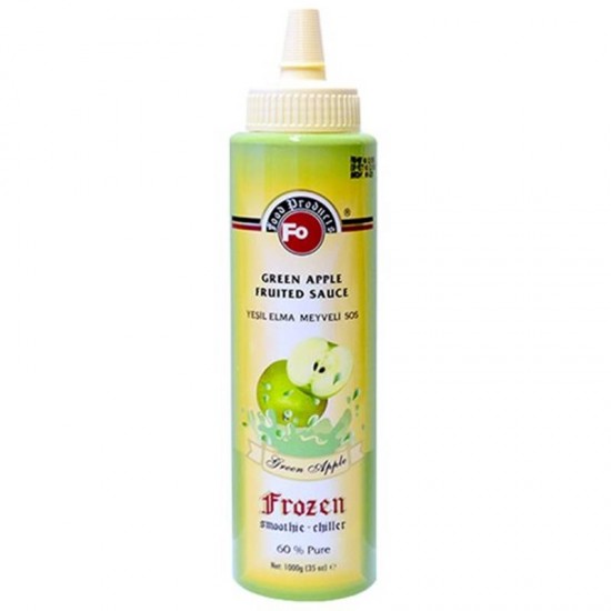 Fo Yeşil Elma Aromalı Sos 1 Kg Fo Yeşil Elma Aromalı Sos 1 Kg