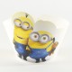 Minions Çılgın Hırsız Resimli Cupcake Kenar Süsü 10 Adet