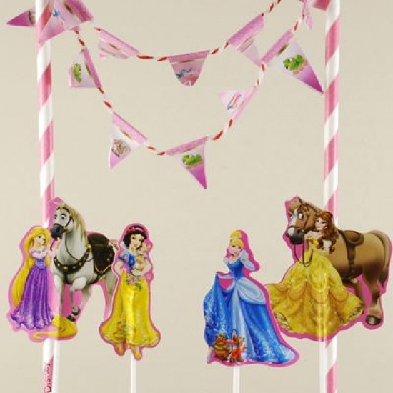 Prensesler Pasta Süsleme Seti