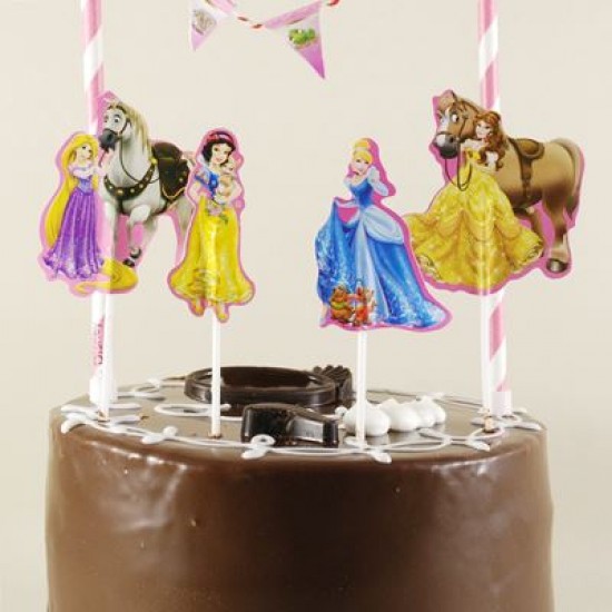 Prensesler Pasta Süsleme Seti