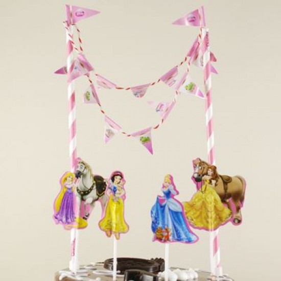 Prensesler Pasta Süsleme Seti