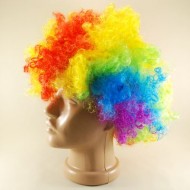 Karışık Renkli Bonus Peruk