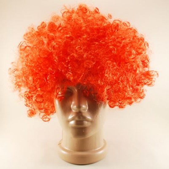 Kırmızı Renkli Bonus Peruk
