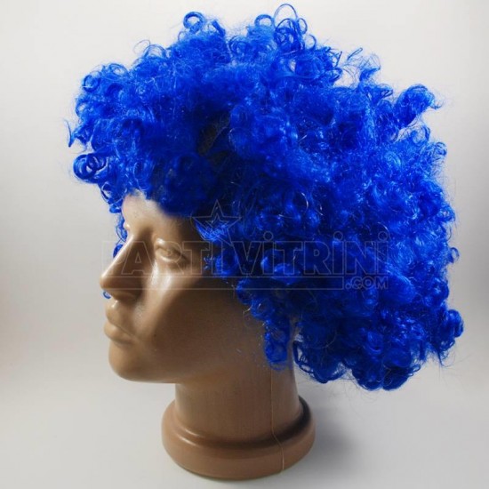 Mavi Renkli Bonus Peruk