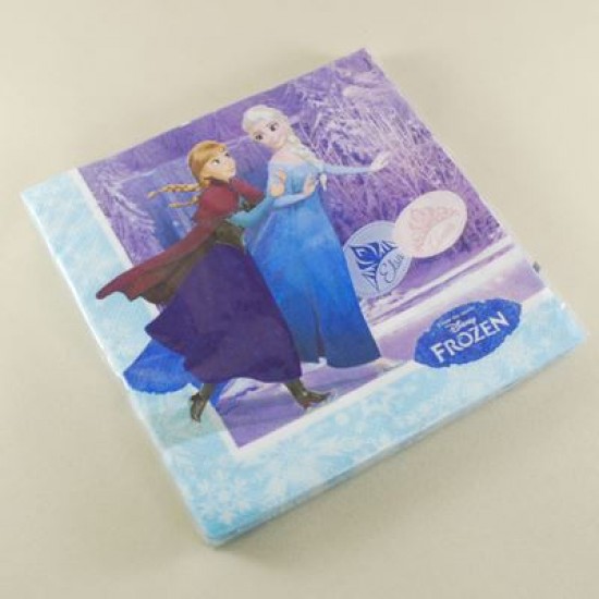 Frozen Prenses Elsa Temalı Orjinal Lisanslı Peçete