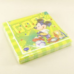 Mickey 28 Futbol Temalı Orjinal Lisanslı Peçete