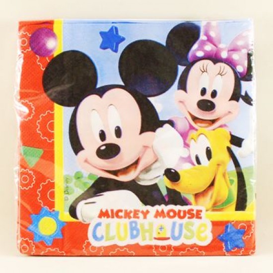 Mickey Mouse Temalı Orjinal Lisanslı Peçete