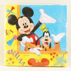 Mickey Mouse Temalı Sarı Orjinal Lisanslı Peçete