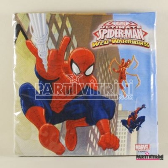 Örümcek Adam Temalı Orjinal Lisanslı Peçete