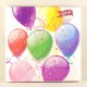 Balonlu Kağıt Parti Peçetesi 20 Adet
