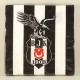 Beşiktaş Temalı Siyah Beyaz Lisanslı Parti Peçetesi 16 Adet