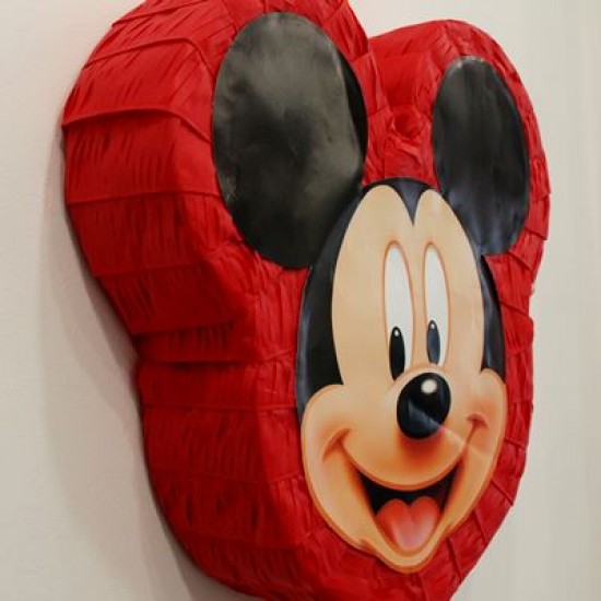 Kırmızı Mickey Mouse Pinyata